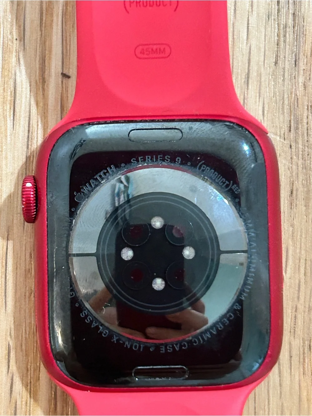 Apple Watch 9 Red Series Sport Band